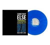 Cannonball Adderley – Somethin' Else – Vinyle 33 tours bleu opaque Édition limitée