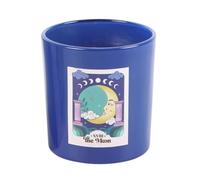 Something Different - Bougie et support THE MOON (Taille unique) (Bleu)