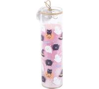 Something Different - Bougie Tube, Pomme d'Amour, Pastel, Halloween SD6041 (Taille Unique) (Rose/Noir/Blanc)