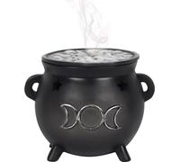 Something Different - Brûleur d'encens à reflux "Triple Moon", chaudière SD3032 (taille unique) (Noir)