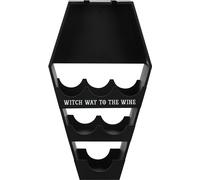 Something Different - Cercueil - Portoir à vin - MDF SD3529 (Taille unique) (Noir)