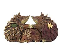 Jones Home and Gift Ornement en résine de famille hérisson