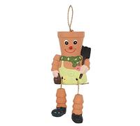 Something Different GR_19027 Pot Man en Terre Cuite 285 g Multicolore