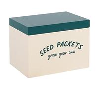 Something Different IG_10831 Boîte de rangement pour sachets de graines Blanc 780 g