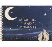 Something Different - Livre de souvenirs "Look At The Stars Baby" - Papier SD3225 (Taille unique) (Bleu foncé)