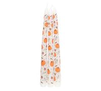 Something Different Lot de 3 bougies coniques en forme de citrouille - Taille unique - Blanc/orange, blanc/orange, taille unique