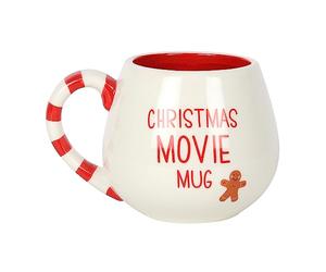 something different - Mug CHRISTMAS MOVIE (Taille unique) (Blanc/Rouge)