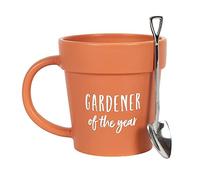 Something Different – Mug Jardinier de l'année avec cuillère Orange Taille unique