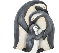 Something Different - Ornement, Famille de pingouins SD2466 (Taille unique) (Gris/Blanc)