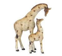 Something Different- Lot de 2 décorations en Forme de Girafe pour mère et bébé 140 g Ornement, FO_75430, Multicolore