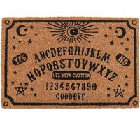 Something Different - Paillasson "Talking Board" SD6629 (taille unique) (Naturel/Noir)