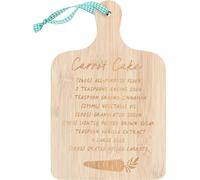 Something Different - Planche à découper "Carrot Cake Recipe", Bambou SD6658 (Taille unique) (Naturel)