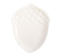 Something Different Wholesale Plat en céramique délicat en forme de gland d'automne : plateau décoratif pour décoration d'automne - Parfait pour les bijoux et les bibelots - Ajoutez du charme