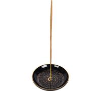Something Different - Porte-encens, Roue de l'astrologie SD6031 (Taille unique) (Noir/Or)