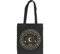 Something Different - Sac de transport "Talking Board", Polyester-Coton mélangé SD6657 (Taille unique) (Noir)