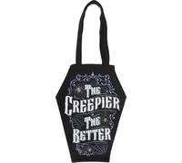 Something Different - Sac de transport "The Creepier The Better", en forme de cercueil SD6027 (Taille unique) (Noir)