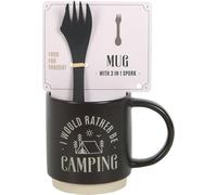 Something Different - Set de mugs "I Would Rather Be Camping", 3 en 1 SD6966 (Taille unique) (Noir)