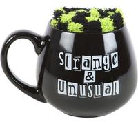 Something Different - Set tasse/chaussettes "Strange And Unusual" SD5981 (Taille unique) (Noir/Vert)