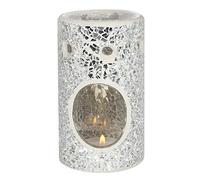 something different Silver Pillar Crackle Burner