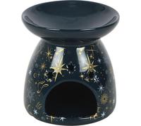 Something Different - "Starry Night" Brûleur à pétrole SD10304 (Taille unique) (Bleu/Or/Blanc)