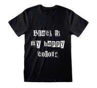 Something Different - T-shirt BLACK IS MY HAPPY COLOUR - Adulte (SD10142)