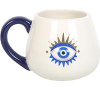 Something Different - Tasse à café, œil qui voit tout SD4840 (taille unique) (Blanc/Bleu)