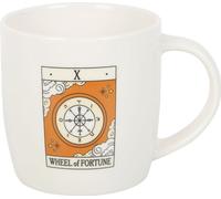 Something Different - Tasse à café "Tarot", Roue de la fortune SD9908 (Taille unique) (Blanc)