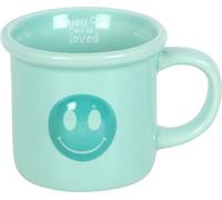 Something Different - Tasse à café "You Are So Loved", Visage heureux SD6435 (Taille unique) (Bleu)