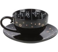 Something Different - Tasse à thé "Fortune Telling", astrologie SD6666 (taille unique) (Noir)