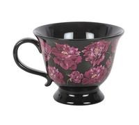 Something Different - Tasse à thé motif/style Floral DARK ROMANCE (SD10779)
