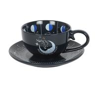 Something Different - Tasse et sous-tasse motif/style Phases de la lune (SD10566