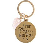 Something Different - "The Magic Is In You" Porte-clés en quartz rose SD5505 (taille unique) (Rose/or)