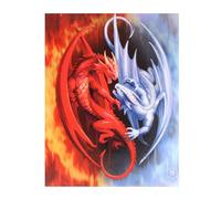 Something Different Toile murale Fire And Ice 19 x 25 cm par Anne Stokes
