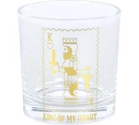 Something Different - Verre "King Of My Heart" SD6812 (Taille unique) (Transparent/Or)