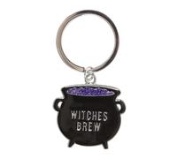 Something Different Wholesale Accessoires de sorcière : porte-clés d'Halloween UK avec porte-clés en forme de chaudron - Porte-clés sur le thème de la magie, cadeau parfait pour l'infusion de
