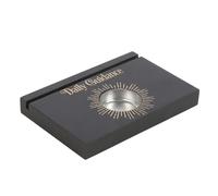 Something Different Wholesale Améliorez votre pratique du tarot avec notre élégant support de cartes de tarot noir avec guide quotidien - Artisanat de qualité supérieure pour les chercheurs spirituels