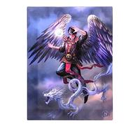 Something Different Wholesale Anne Stokes Toile murale style gothique Air Element Magicien par Anne Stokes | MDF monté | Images gothiques | Toile Anne Stokes