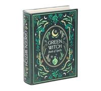 Something Different Wholesale Boîte de rangement en forme de livre de sorcière verte | Design livre mystique | Compartiment secret | Décoration d'intérieur