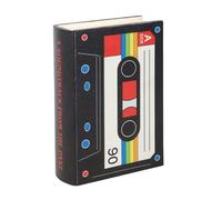 Something Different Wholesale Boîte de rangement rétro pour cassettes | Organiseur style années 80 | Boîte décorative pour bureau ou bibelots | Bande sonore pour l'étrange | Cadeau pour les fans de