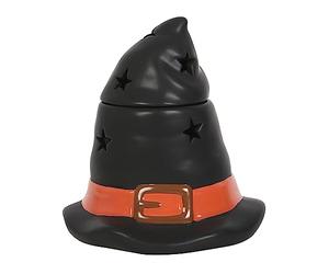 Something Different Wholesale Brûleur effrayant chapeau de sorcière : chauffe-cire magique pour décoration et parfum d'Halloween