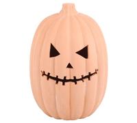 Something Different Wholesale Décoration citrouille en terre cuite de 30 cm : décoration d'Halloween sans stress - charme durable - Affichage polyvalent pour intérieur/extérieur - Taille et style