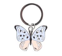 Something Different Wholesale Élégant porte-clés papillon en métal avec message inspirant - Porte-clés durable pour clés, sacs et sacs à main - Beau design avec carte sincère pour la force et la