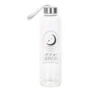 Something Different Wholesale Moon Energy Bouteille en verre - 550 ml - Bouteille d'eau chargée de lune - Infuseur d'eau de sorcière blanche, récipient d'intentions spirituelles - Fournitures de