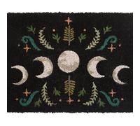 Something Different Wholesale Paillasson Mystical Woodland Phase de lune - Enchanteur noir forêt sombre magique