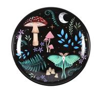 Something Different Wholesale Plat à bijoux paysage nocturne : beau motif flore et faune - Plat coloré pour ranger les bibelots - Plat à bijoux céleste Touch