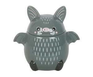 Something Different Wholesale Pot à biscuits chauve-souris mignon | Pot de rangement amusant en céramique pour Halloween