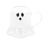 Something Different Wholesale Tasse en verre en forme de fantôme - Un ajout charmant à votre collection de boissons