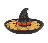 Something Different Wholesale Wicked Witch Hat Plat à frites et trempette - Décoration d'Halloween effrayante et plat de fête pour amuser les frites