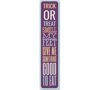 Something Good to Eat Halloween Metal Sign