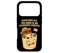 Sometimes All You Need is an Oversize Coquito Funny Coqui Coque pour iPhone 17 Pro
